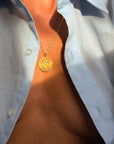 I'M A LIBRA, OF COURSE JUSTICE MATTERS TO ME // GOLD AND DIAMOND LIBRA ZODIAC PENDANT