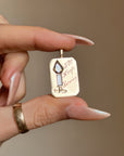 I'LL KEEP BURNING DIAMOND PENDANT