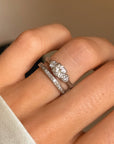 HOW SWEET IT IS TO BE LOVED BY YOU // ART DECO PLATINUM ENGAGEMENT RING