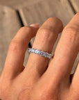 I JUST DIDN'T KNOW WHAT I WAS MISSING UNTIL I HAD IT IN MY HANDS // 1.20CT DIAMND HALF BAND