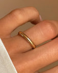 I LIKE THE EDGES OF YOU // VINTAGE MILGRAIN EDGE GOLD BAND