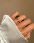 I LIKE THE EDGES OF YOU // VINTAGE MILGRAIN EDGE GOLD BAND