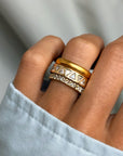 STEP BY STEP I AM BUILDING SOMETHING BEAUTIFUL // PYRAMID DIAMOND ETERNITY BAND