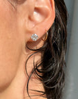 HEAD IN THE CLOUDS // 2.34ct CUSHION CUT DIAMOND STUDS