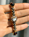 FIND ME ON THE DARK SIDE OF THE MOON // VICTORIAN DIAMOND CURB BRACELET
