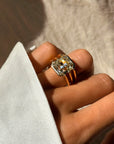 MY TABLE IS SET WITH INTENTION AND LOVE // FANTASTIC ANTIQUE TABLE CUT DIAMOND RING