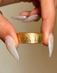 WATCH IT OR I'LL PUT MY MONEY WHERE YOUR MOUTH IS // SOLID 24K GOLD AMERICAN EAGLE COIN RING