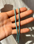 HOW THE WIND WHISPERS THROUGH THE RIO GRANDE // TURQUOISE BAGUETTE BRACELET