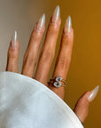 S IS FOR // S VINTAGE INITIAL RING