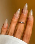 KISSING YOUR TEARS AWAY FROM YOUR EYES // ANTIQUE DIAMOND AND PEARL ROPE RING