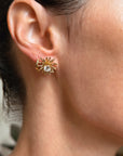 YOU ARE LIKE A SUPERNOVA // CONVERTIBLE DIAMOND STUDS WITH JACKET