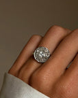 OF THE RAIN ON THE COBBLESTONE STREETS AND THE SOFTNESS IN THE AIR // EDWARDIAN COBBLESTONE OLD MINE CUT DIAMOND RING