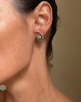 OF LIFE AND LOVE AND STAYING WHIMSICAL WHEREVER POSSIBLE // 1950's DIAMOND PAISLEY EARRINGS