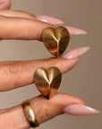 MY HEART BELONGS TO TIFFANY // VINTAGE TIFFANY & CO HEART SCREWBACK EARRINGS