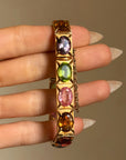 BUT DARLING, LOOK AT THE COLORS AROUND YOU AND KNOW THAT IT IS DESIGNED FOR YOUR HAPPINESS// VICTORIAN HARLEQUIN GEMSTONE BRACELET