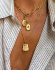 DE-FUND AND RE-EDUCATE // FUCK 'EM POLICE BADGE CHARM