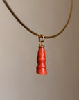 WE RIDE FOR FOR LUCK AND FOR DESTINY // HAND CARVED ITALIAN CORAL FETLOCK CHARM