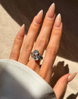 OF STAR CROSSED LOVERS AND THE WAY I NEED YOU // BEAUTIFUL VICTORIAN OLD MINE CUT DIAMOND BYPASS TOI ET MOI ENGAGEMENT RING