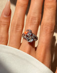 OF STAR CROSSED LOVERS AND THE WAY I NEED YOU // BEAUTIFUL VICTORIAN OLD MINE CUT DIAMOND BYPASS TOI ET MOI ENGAGEMENT RING