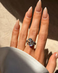 OF STAR CROSSED LOVERS AND THE WAY I NEED YOU // BEAUTIFUL VICTORIAN OLD MINE CUT DIAMOND BYPASS TOI ET MOI ENGAGEMENT RING
