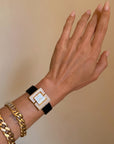 OF SUPER MODELS AND HEELS YOU WEAR FROM CAR TO CURB WHILE THEY TRY TO GET A GOOD LOOK AT YOU THROUGH A CAMERA LENS // 1990's VAN CLEEF DIAMOND WATCH