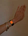 THE COPPER HAZE OF THE SETTING SUN MADE EVERYTHING GLOW ETHEREAL AND WONDROUS // DREAMY 1977 ORANGE FACE CELLINI ROLEX