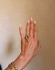 WOMAN, I JUST WANT TO WRAP YOU UP WITH A BOW // WILD RIBBON STACKING NESTING RING