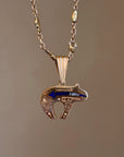 AS I HAVE GOTTEN OLDER, LIFE HAS BECOME MORE DEAR TO ME // RAY TRACEY NAVAJO BEAR INLAY CHARM
