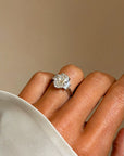 LOVE ME LIKE THIS AND DON'T EVER LET IT STOP // VINTAGE 3.01ct OVAL DIAMOND ENGAGEMENT RING