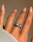 J.E. CALDWELL WAS ONE HELL OF A ROMANTIC // ANTIQUE SIGNED ENGAGEMENT RING