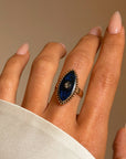 WE DINED UNDERNEATH THE HEAVENS AND EVERYTHING WAS PERFECT // BAGUE AU FIRMAMENT RING WITH TABLE CUT DIAMOND