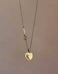 BUT BVLGARI DOES INDEED HAVE MY HEART // VINTAGE BVLGARI HEART PENDANT AND CHAIN
