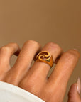 IT TOOK A CANCER RISING TO TEACH ME HOW TO CRY // CIPULLO ZODIAC CANCER RING