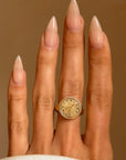 IT WAS TIME TO CUT TIES, AND BE FREE // VINTAGE SIGNET RING