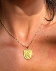 VOE VICTUS! MAY GALLIA WATCH OVER US // ART NOUVEAU POST WAR FRENCH MEDALLION