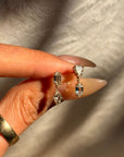 I AM UNIQUE AND STRIKING AND LOVELY // MIXED SHAPE DIAMOND EARRINGS