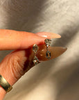 I AM UNIQUE AND STRIKING AND LOVELY // MIXED SHAPE DIAMOND EARRINGS