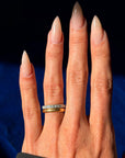 THE SHAPE OF YOU IS EXACTLY WHAT I DREAMT OF HOLDING // VINTAGE 18K GOLD DONUT BAND