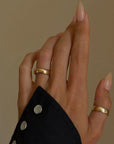 YOU ALWAYS KNOW JUST WHERE THE SUN SPOT IS // VINTAGE WARM GOLD BAND