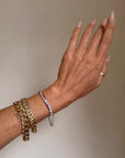 TAKE ME TO WHERE YOUR HEART IS // DECO RUBY AND DIAMOND BRACELET