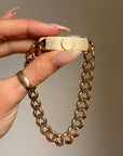 ROBERT AITKEN WAS A MAN CHERISHED // VINTAGE CARTIER CURB LINK BRACELET