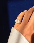 IF YOU CONTINUE TO DISRESPECT MY BOUNDARY I'LL CAST YOU OUT AND DRAW UP THE BRIDGE // GEORGIAN WAX SEAL INTAGLIO SIGNET RING
