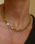 MY YELLOW BRICK ROAD IS LINED WITH WILDFLOWERS OF UNIMAGINABLE BEAUTY // MIXED RAINBOW GEM COLLAR