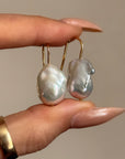 LET ME HOLD YOU IN MY MOUTH AND LET YOU DISSOLVE LIKE ANCIENT KINGDOMS // BAROQUE PEARL EARRINGS