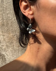 THESE LITTLE MOMENTS OF MAGIC FOLLOW ME EVERYWHERE I GO // BEAUTIFUL ENAMEL AND DIAMOND BUTTERFLY EARRINGS