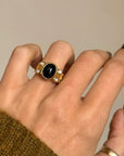 IOLITE FOR A VISIONARY'S JOURNEY // VINTAGE IOLITE CABOCHON RING