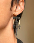 I'LL HAVE WHAT YOU'RE HAVING // c1820'S LAVA BACCHANTE AND AMPHORAE EARRINGS
