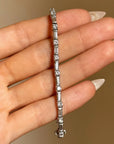 WALK THE LINE? I’D RATHER SKIP IT // VINTAGE DIAMOND TENNIS BRACELET