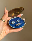 MIDCENTURY BRASS SHELL RING BOX / PETITE