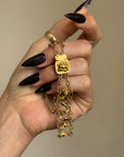 YOU ARE JUST PURE, PURE GOLD // GOLD RUSH ANTIQUE BRACELET